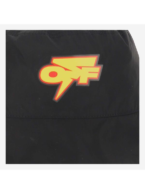 Off Graphic Logo Bucket Hat