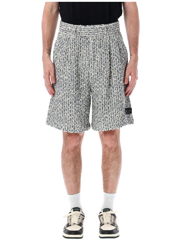 Bouclé Tweed Bermuda Shorts