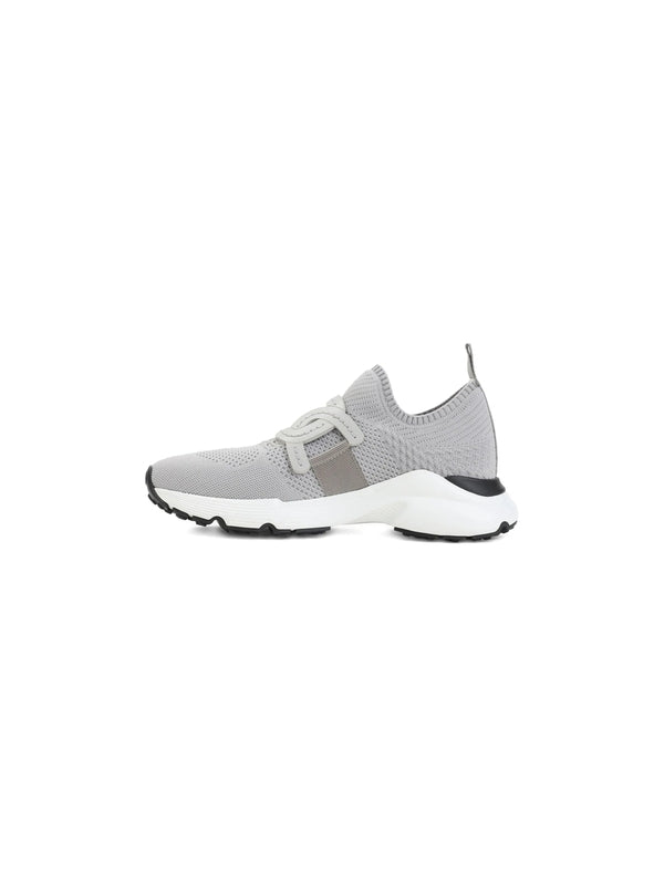 Tod'S Grey Low Top Sneakers