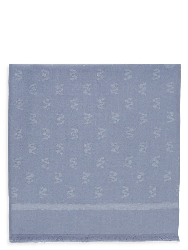 Dire Jacquard Logo Scarf