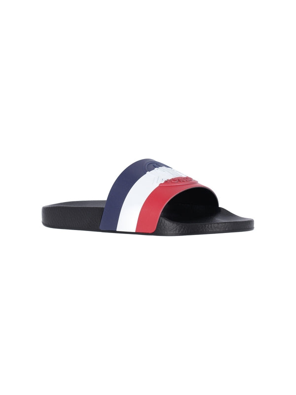 Moncler Multicolor Slides