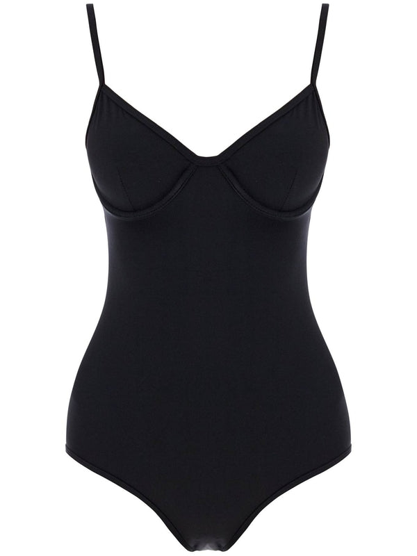 Black One-piece Swimsuit