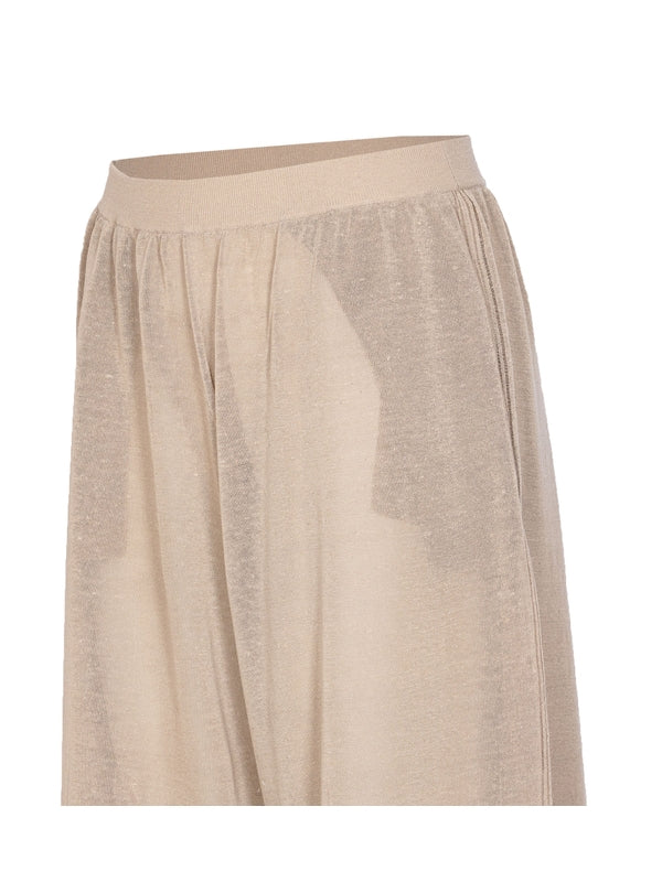 Alaia Beige Casual Pants