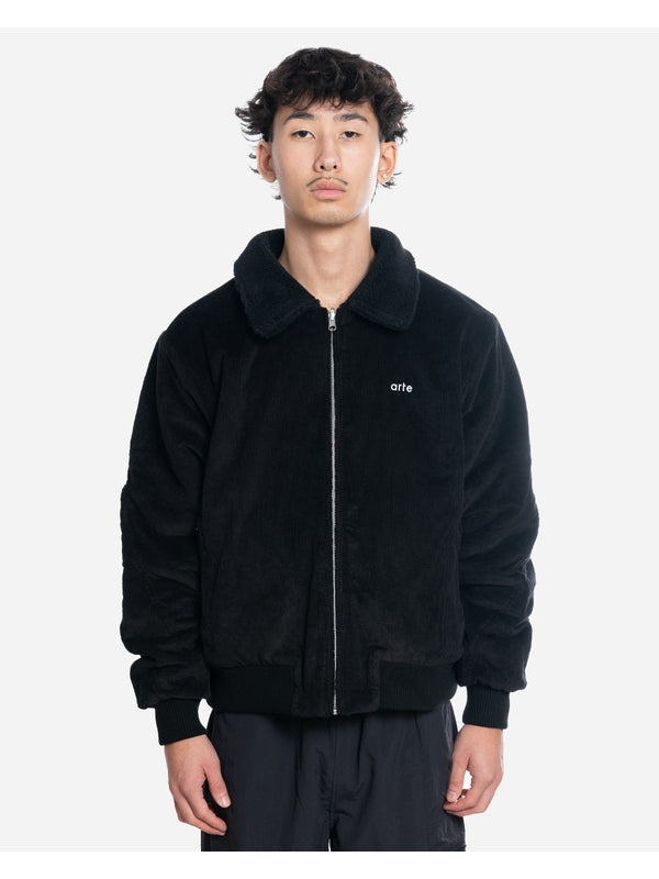 Logo Reversible Sherpa Corduroy Jacket