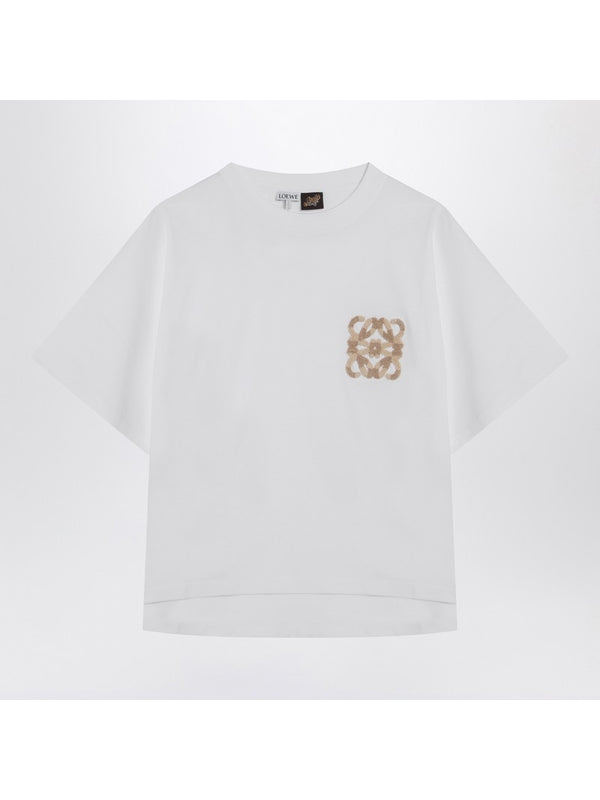 Anagram Embroidered Short-Sleeve T-Shirt