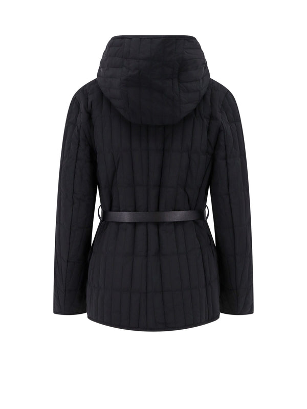 Raja Belted Quilted Hood Puffer