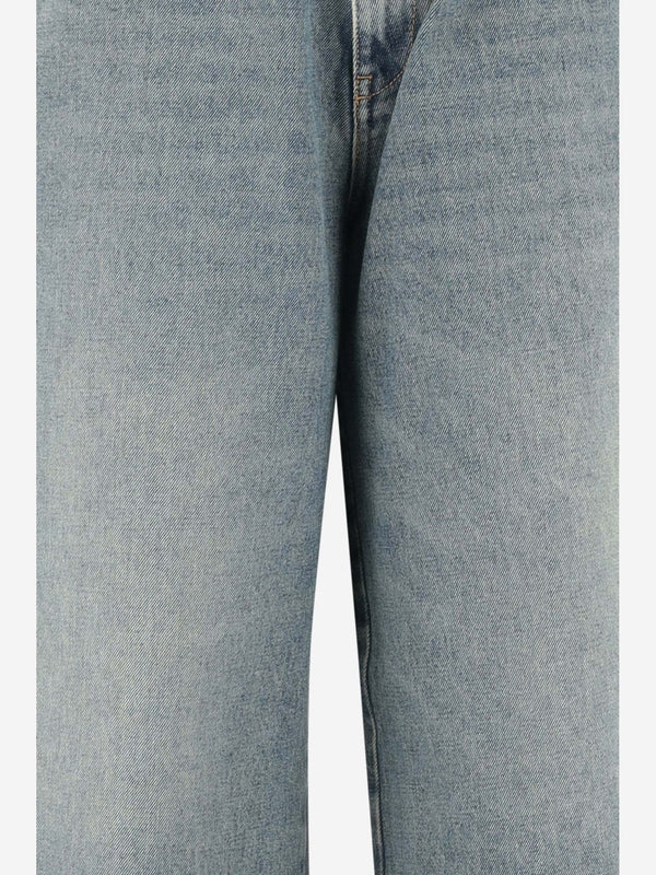 Wide Loop Denim Pants