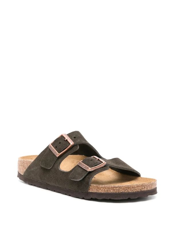 Arizona Double Buckle Suede
  Sandals
