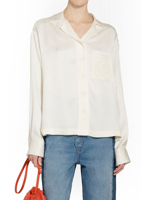 Anagram Logo Pajama Shirt