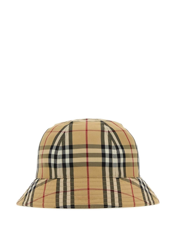 Vintage Check Nylon Bucket Hat