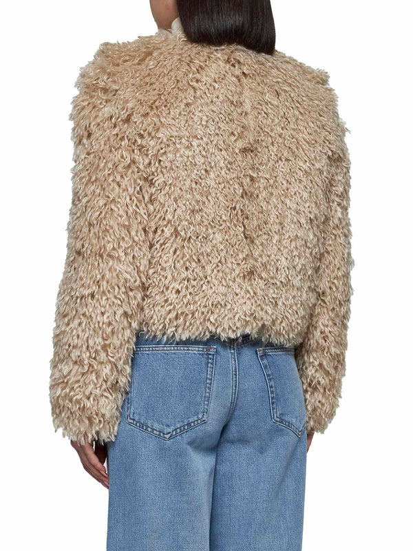 FAUSTINE Faux Fur Jacket