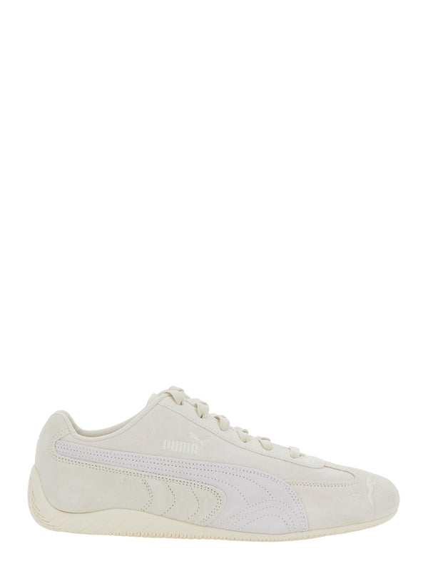 Puma White Low Top Sneakers