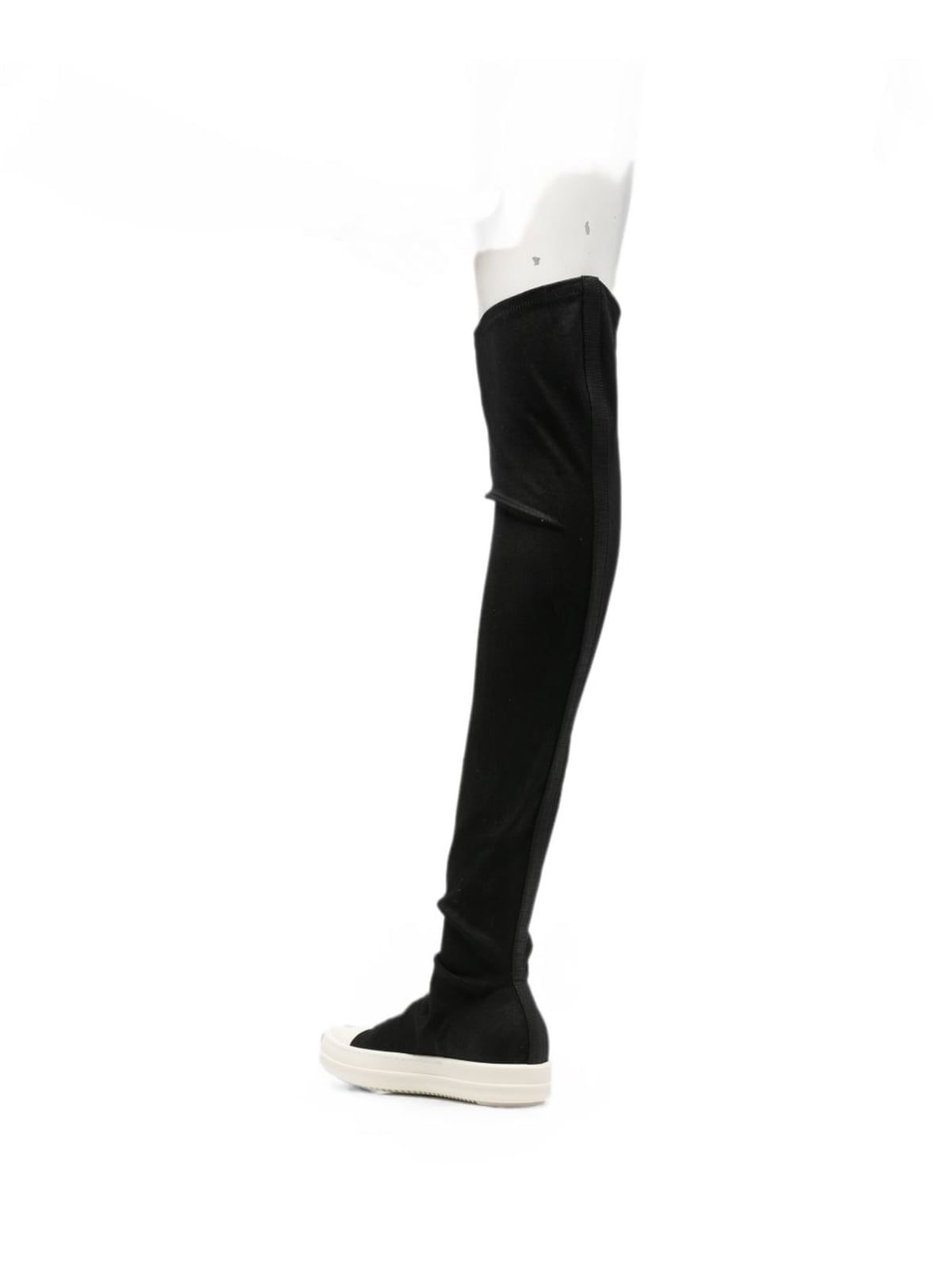 Rick Owens Drkshdw Black High Boots