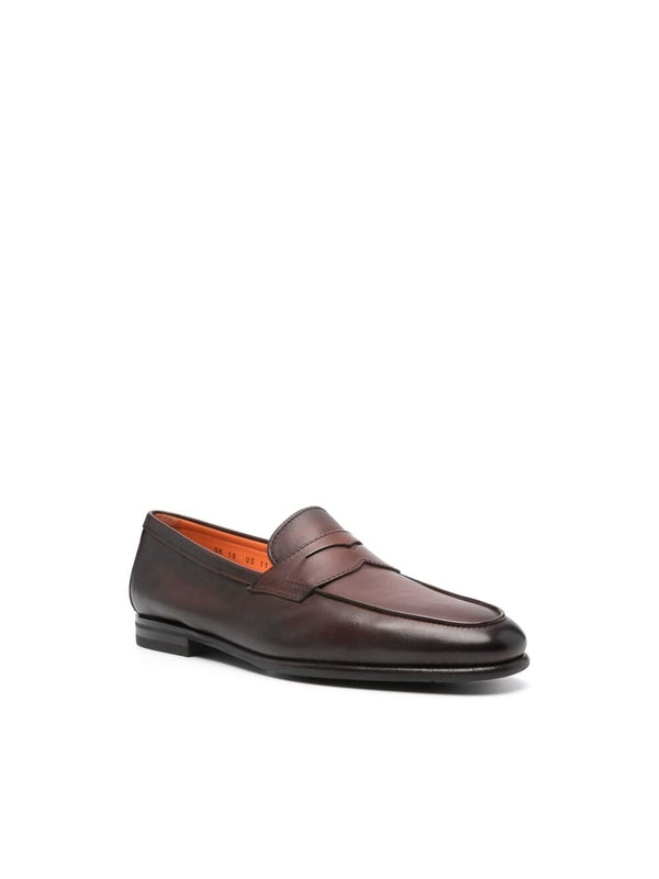 Leather Penny Loafers