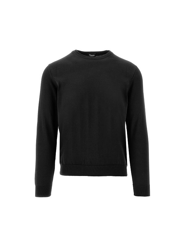 Drumohr Black Knitted