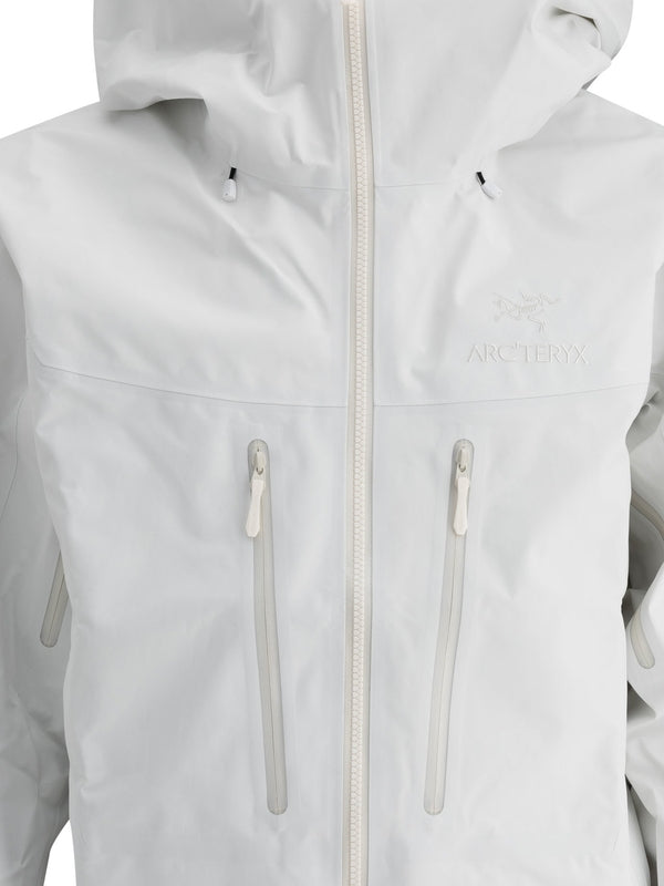 Alpha Nylon Hoodie Zip-Up Jacket