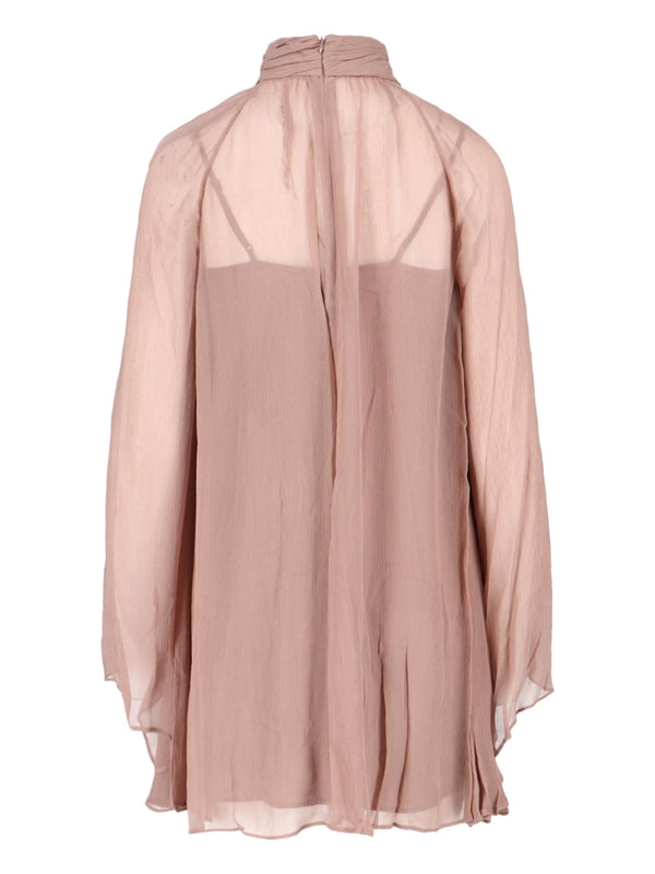 Staud Pink Mini Dress