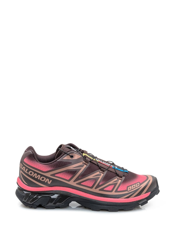Salomon Pink Low Top Sneakers