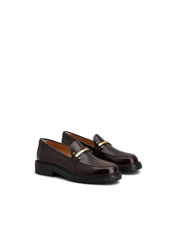 Tod'S Burgundy Loafers