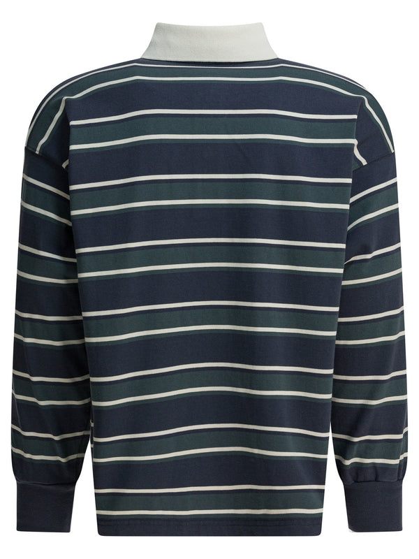 Autry Blue Striped Polo Shirts