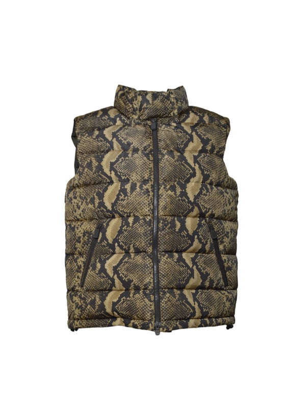 Aspesi Green Animal Pattern Down