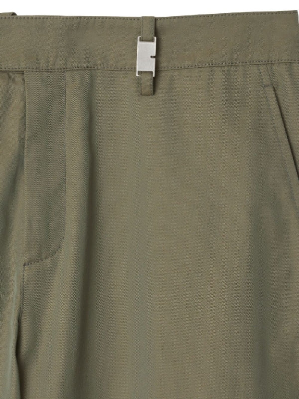 B Cut Cotton Chino Pants