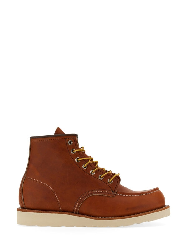 Red Wing Brown Lace-Up Boots