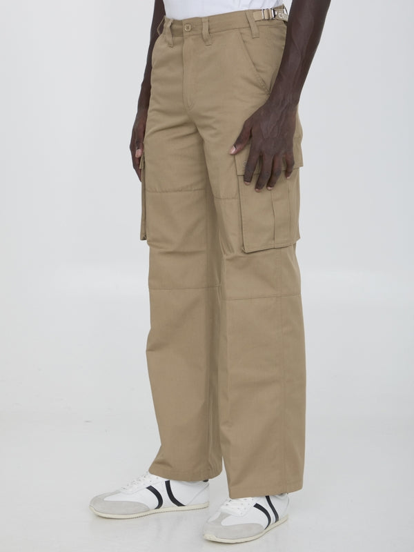 Cotton Blend Cargo Pants