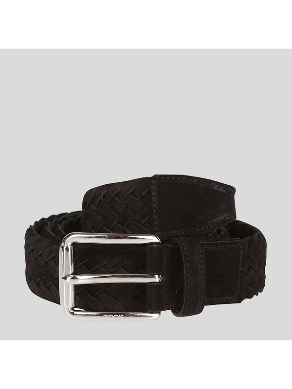 Tod'S Black Leather Belts