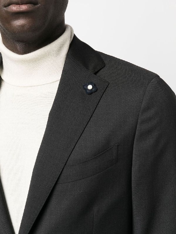 Boutonniere Wool Single Jacket