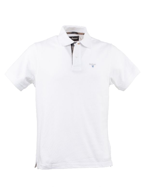Chest Logo Cotton Polo Shirt