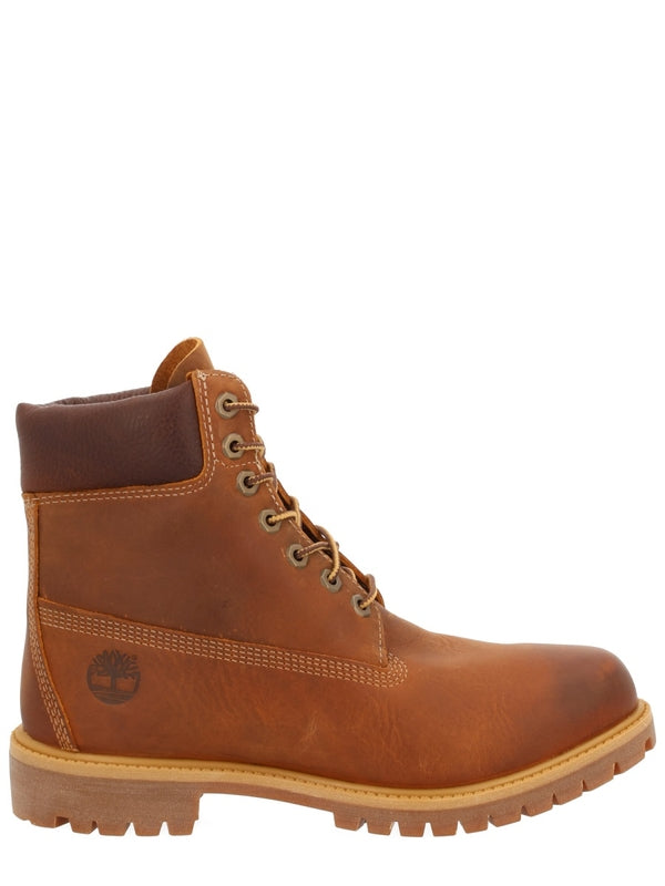 Timberland Brown Lace-Up Boots