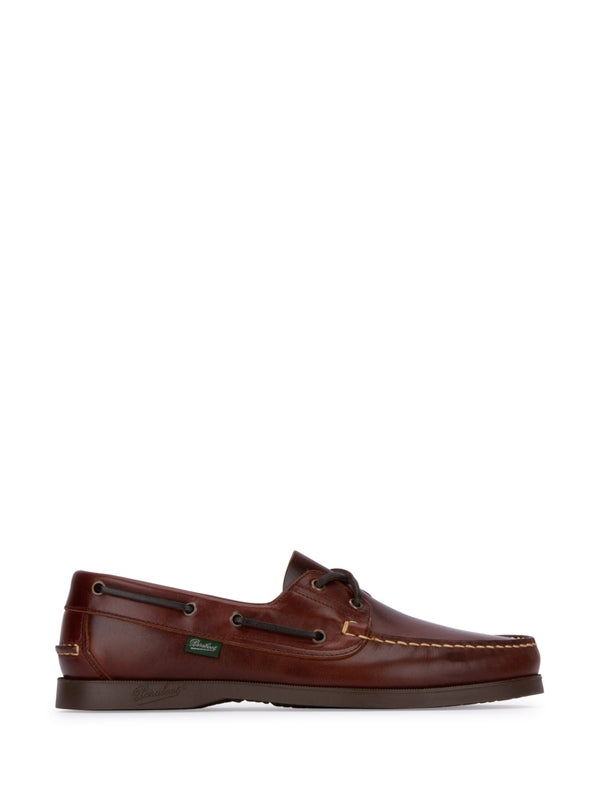 Paraboot Brown Boat Shoes