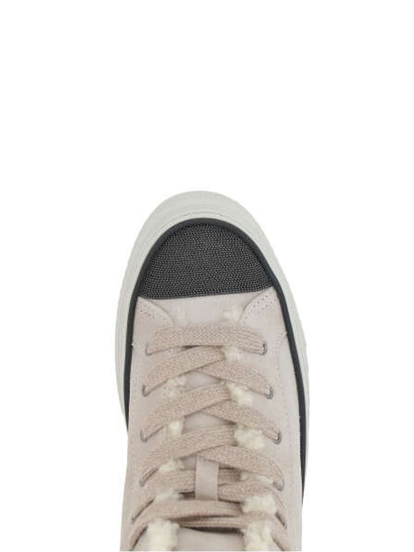 Monilito Suede High-Top
  Sneakers