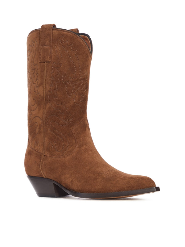 Buttero Brown Middle Boots