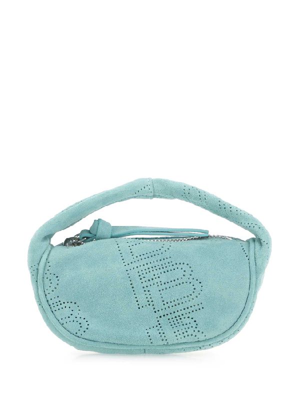 Perforated Suede Micro Cush Bag