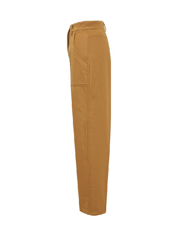 Wool Utility Carrot Fit Cargo Pants