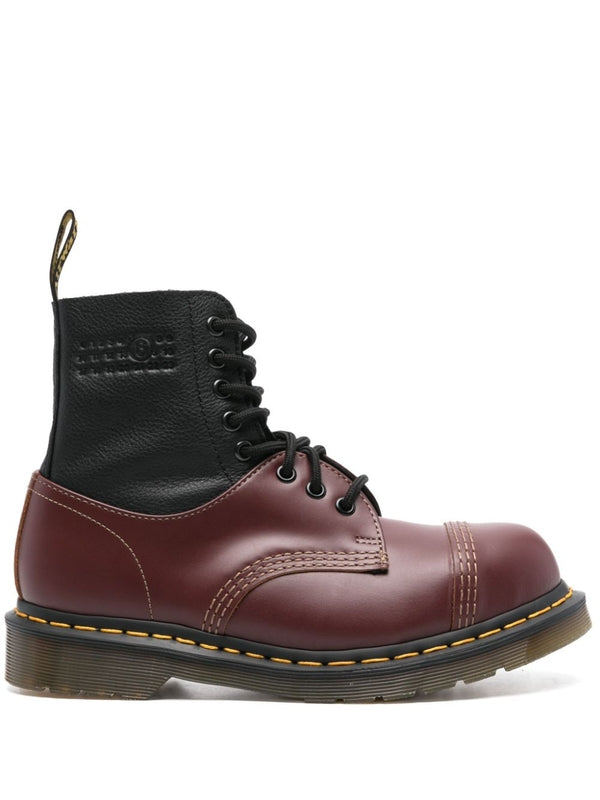 Dr. Martens Number Logo Lace-Up Boots