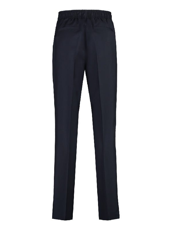 Wool Mohair Tailored Fit Pants