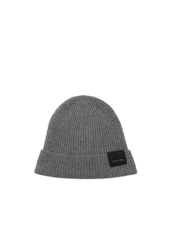 Tom Ford Grey Beanies