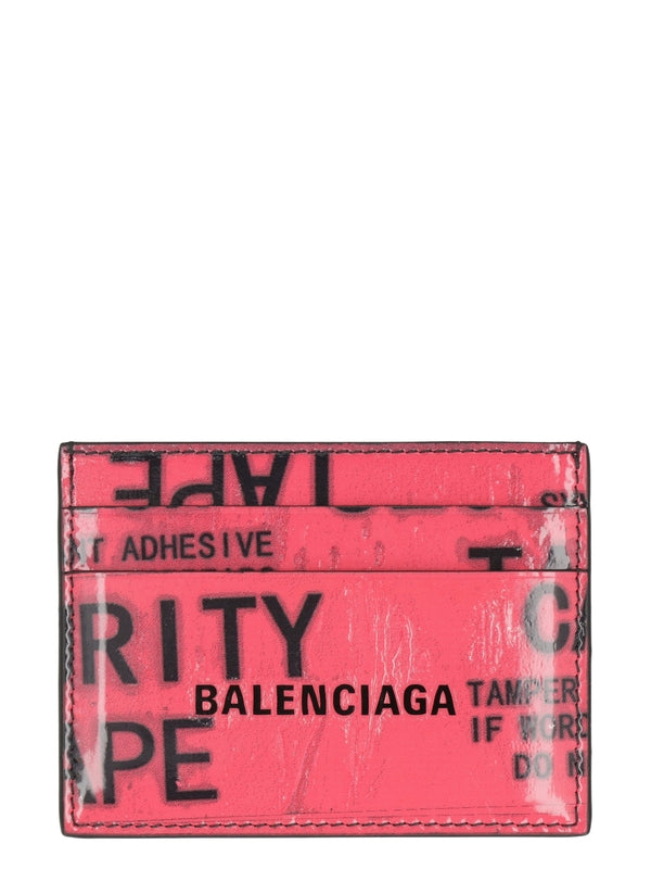 Balenciaga Red Card Holders