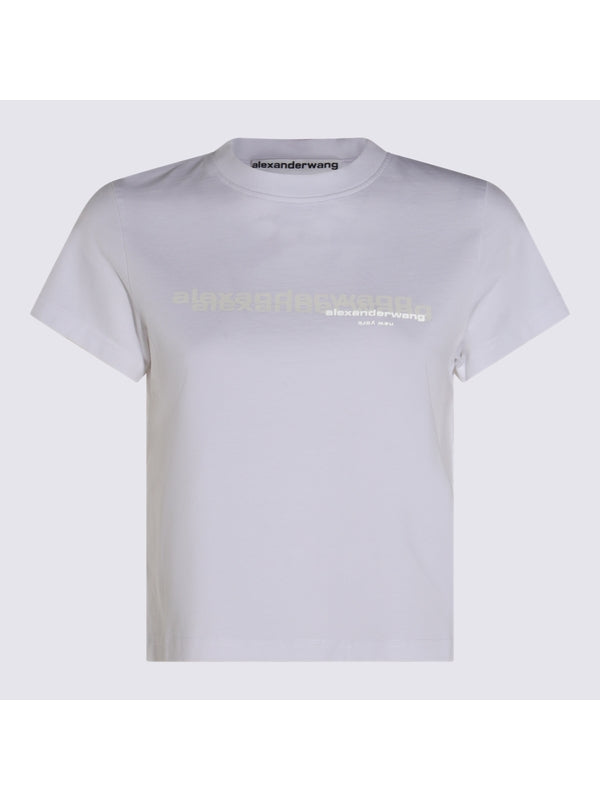 Alexanderwang White Half Sleeve