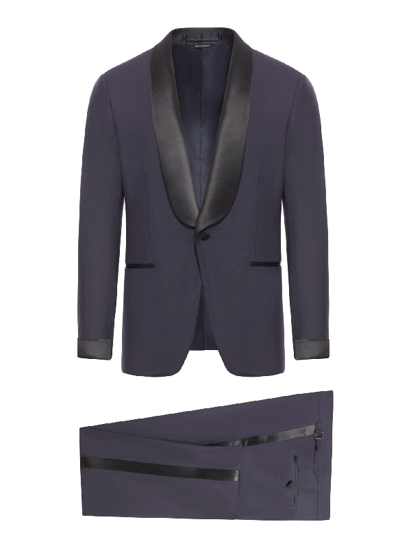 Navy Wool Suit