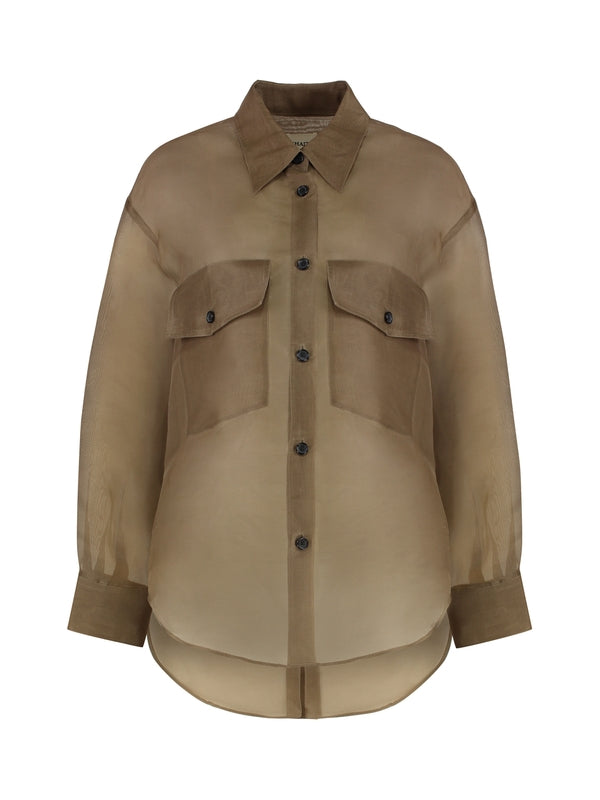 Khaite Beige Shirts & Blouses