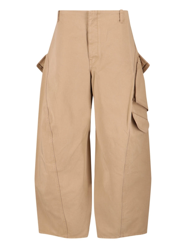 Alaia Beige Casual Pants