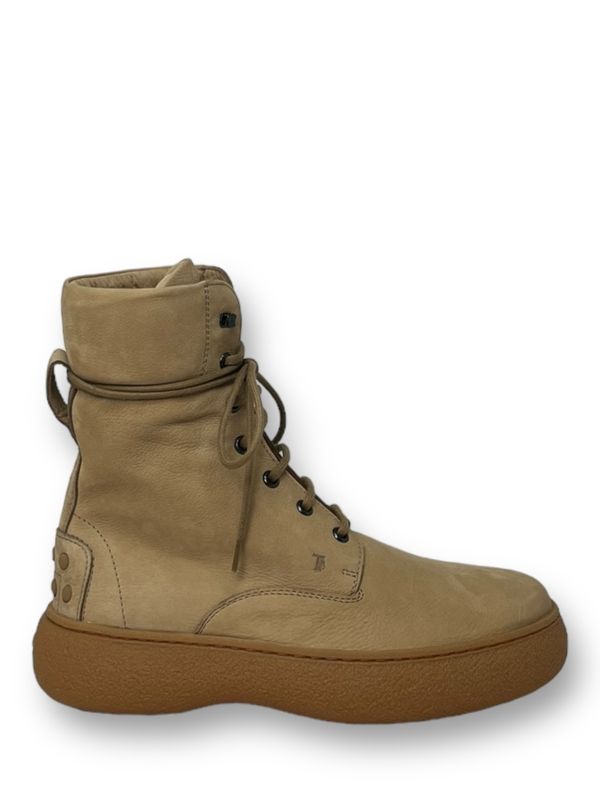 Gommino Suede Lace-Up Ankle Boots - jentestore_global