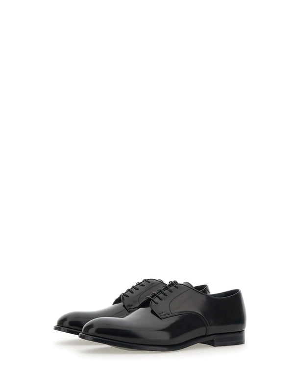 Doucal'S Black Lace-Ups
