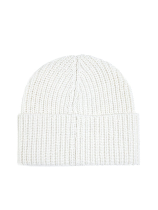 White Cashmere Beanie