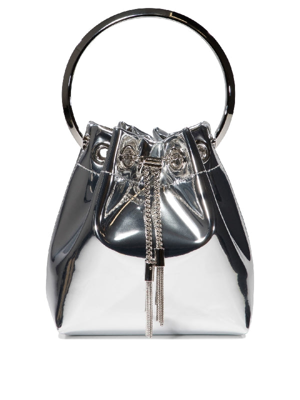 Bon Bon Metallic Mini Bucket
  Bag