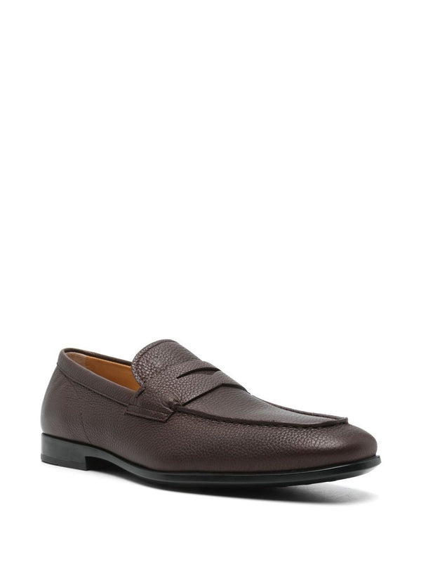 Brown Leather Loafers